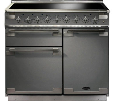 RANGEMASTER  Elise 100 Electric Induction Range Cooker - Stainless Steel & Chrome